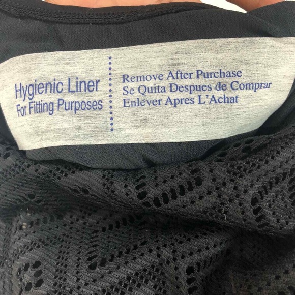 Swim Solutions Crochet Flyaway‎ Tummy Control Swimdress Size 22W Black $119 - Picture 8 of 13